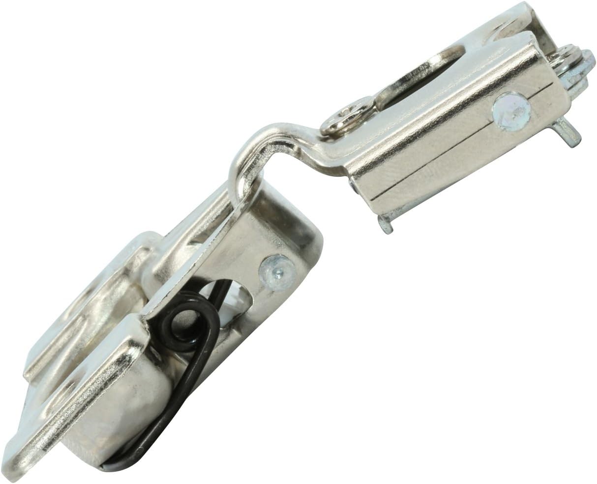 Rok Hardware 50 Pack Grass TEC 864 108 Degree 1/4' Overlay 3 Level Soft Close Screw On Compact Cabinet Hinge 04429A-15 3-Way Adjustment 45mm Screw Hole Pattern