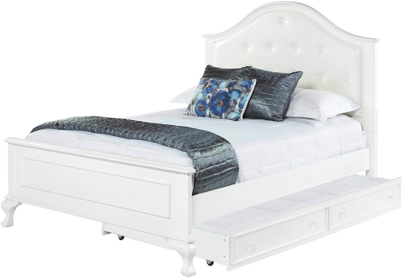 Picket House Furnishings Jenna 3 Piece Twin Kids Bedroom Set in White