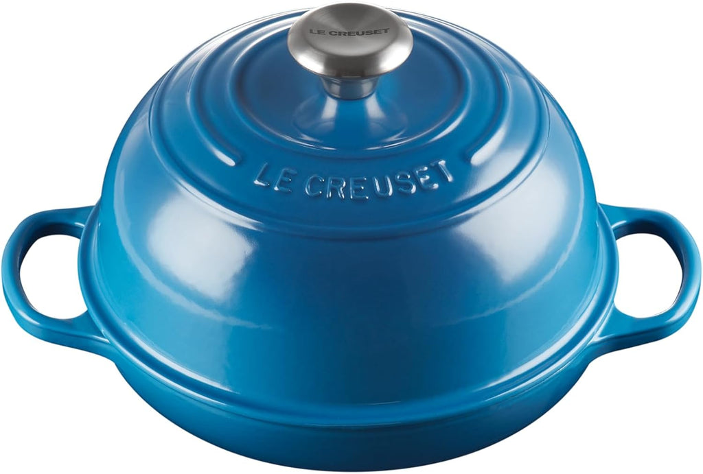 Le Creuset Enameled Cast Iron Signature Round Bread Oven, 9.5 inch, Marseille