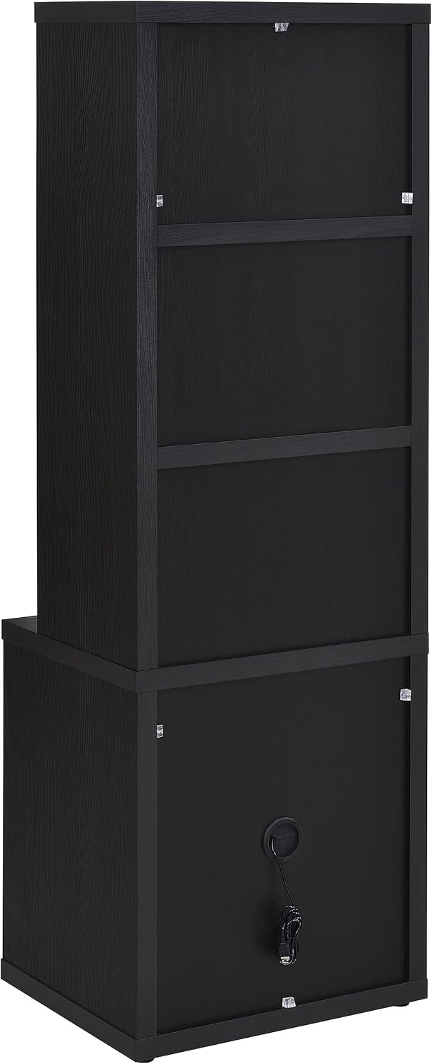 Coaster Home Furnishings Westpark 3-Piece Twin Bedroom Set Bookcase Headboard Black 315851T-SET