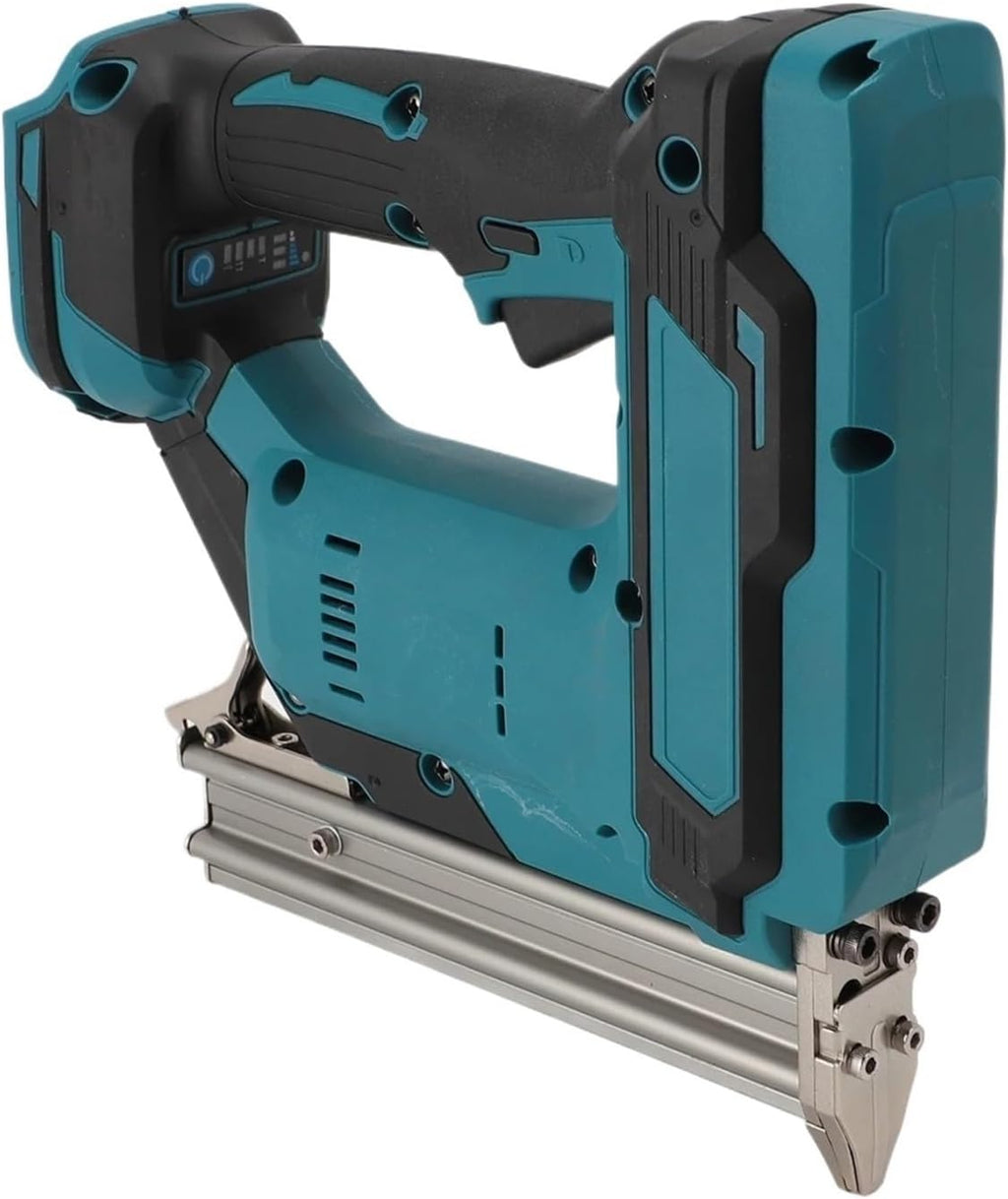 Pneumatic Power Nailer Decorative Tool Cordless Nailer for BL1850 18V Lithium Battery Powered Staple Gun Depth Adjustment Impact Drive Automatic Stapler