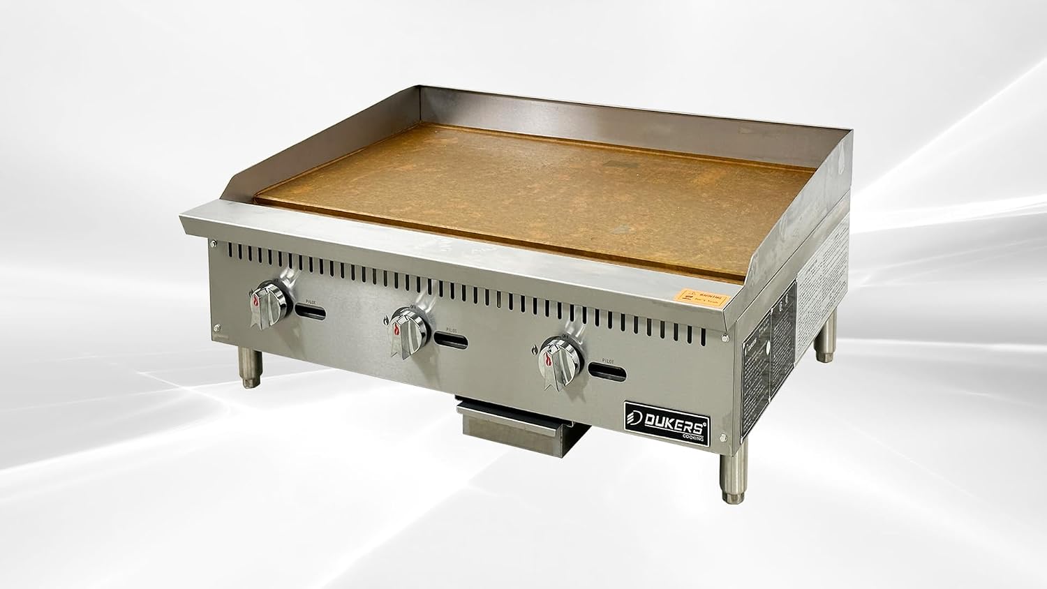 Commercial Manual Griddle ETL Propane LP Natural Gas, Flat Top Grill Stove, 36'