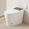 Smart Toilet with Bidet Built-In – Heated Seat, Dual Auto Flush, Tankless Design, Foot Sensor, Warm Water & Dry Function, Modern Elongated Electric, LED Display, 1000g MAP Flush, 1.28 GPF
