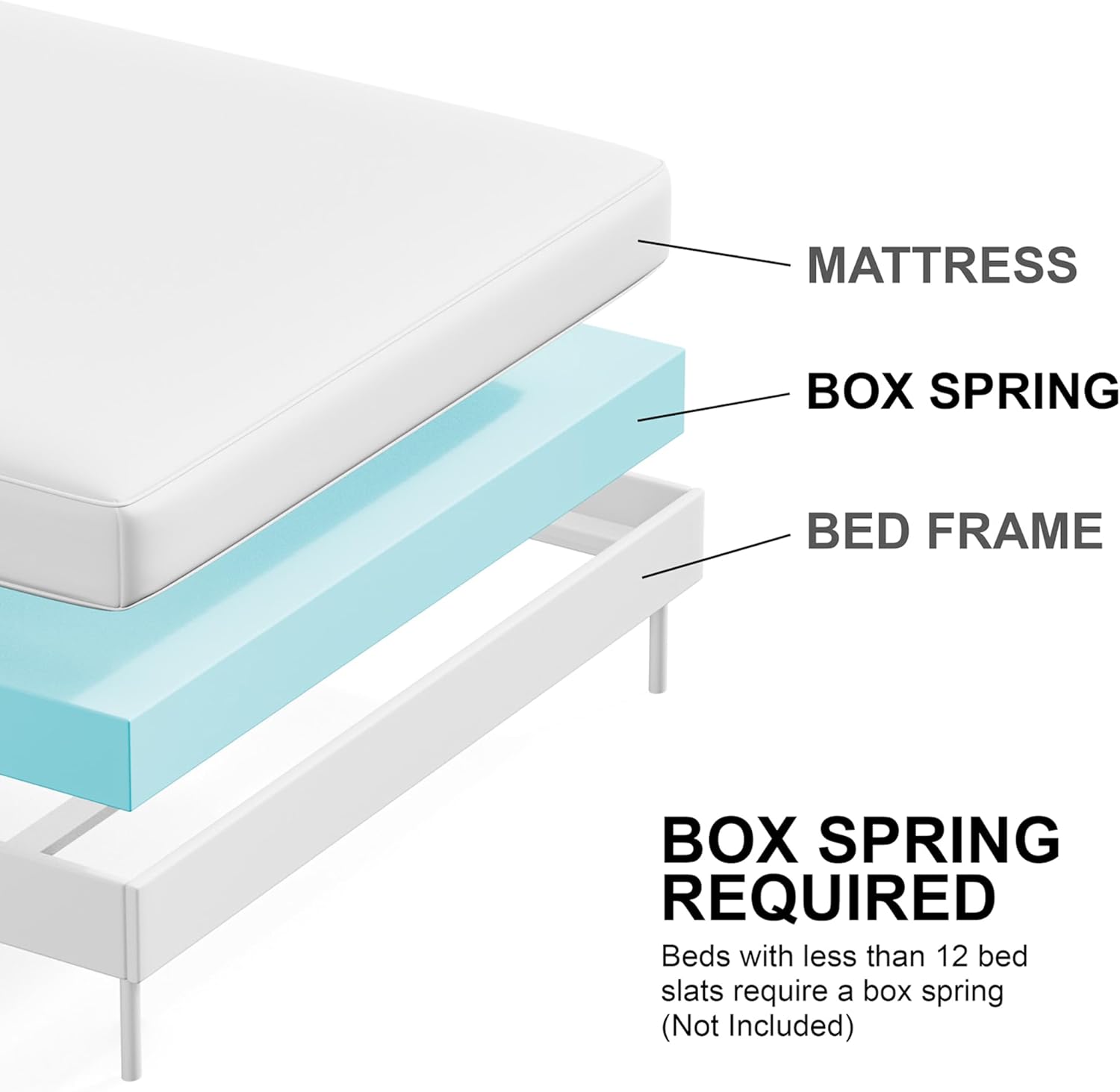Furniture of America Nomal Modern Solid Wood 5-Piece Bedroom Set with Recessed Panel Headboard Bed, Metal Center Glide on Nightstands and Dresser with Mirror, Box Spring Needed, Queen, Chestnut Brown