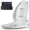 Toilet seat soft close toilet seat Electronic Toilet Seat, Heated Seat Intelligent Toilet Seat, Automatic Bidet Bathroom Toilet Seat Cleaning Massage, Remote Control, Relieve Constipation And Save To