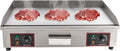 Commercial Electric Griddle Countertop Flat Top Grill Machine Stainless Steel Griddle Grill for Home or Restaurant, 122℉-572 ℉ Adjustable Temp (Large)