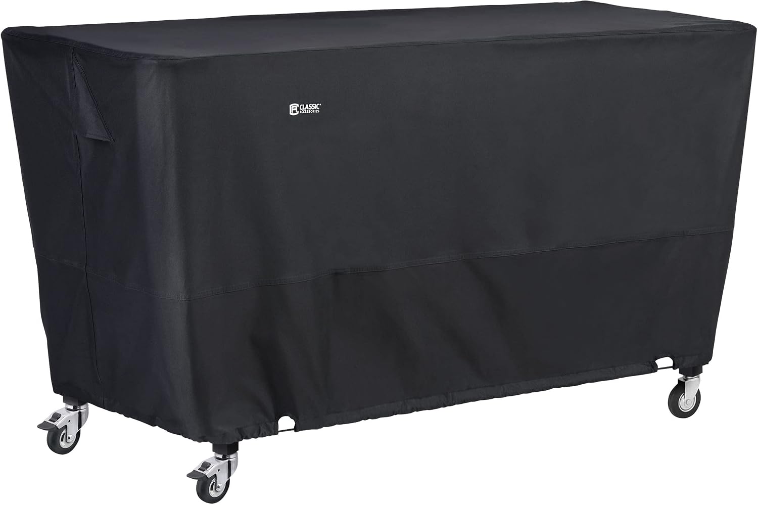 Royal Gourmet GD401 Portable Propane Gas Grill and Griddle Combo with Side Table & Classic Accessories,55-992-040401-EC, Water-Resistant 63 Inch Flat Top Griddle Cover,Black,Large