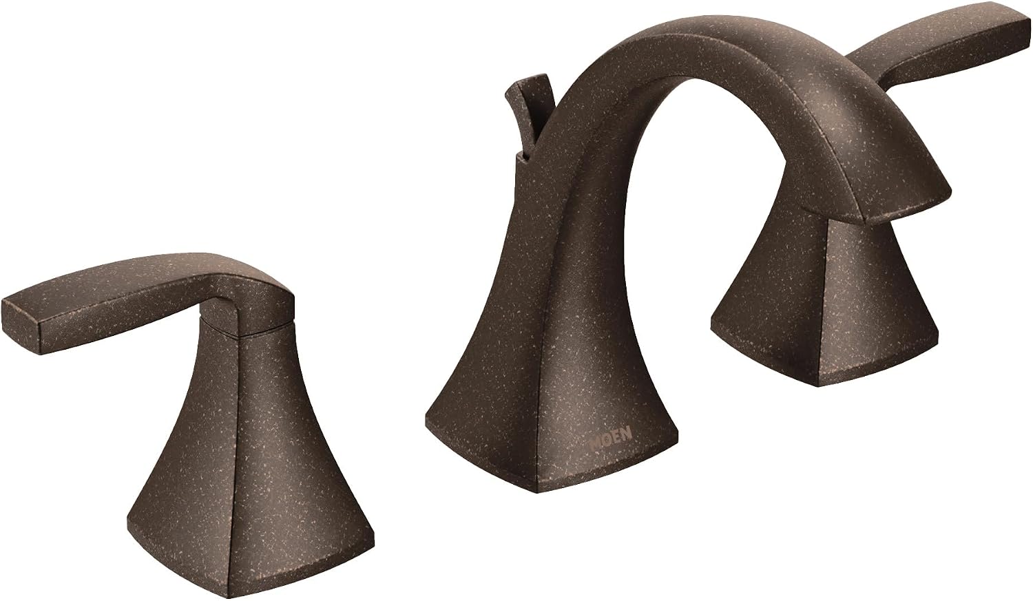 Moen Voss Oil-Rubbed Bronze Two-Handle Widespread Bathroom Sink Faucet Trim Kit, Valve Included, TV6905ORB