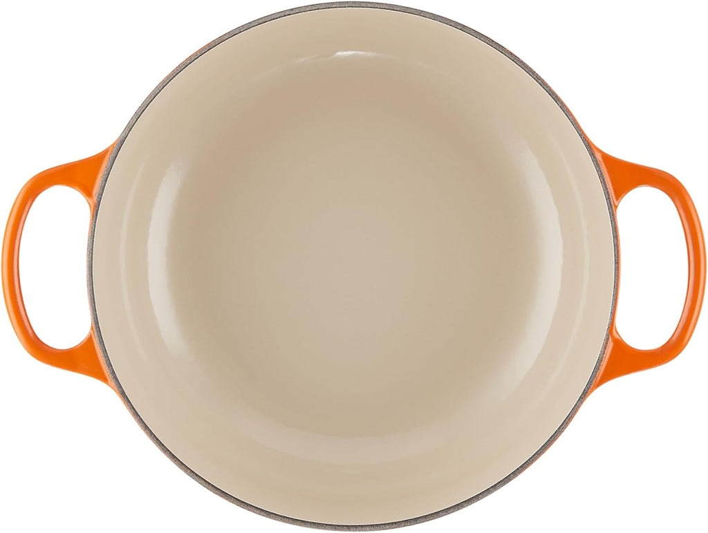 Le Creuset Enameled Cast Iron Signature Sauteuse Oven, 3.5 qt., Flame