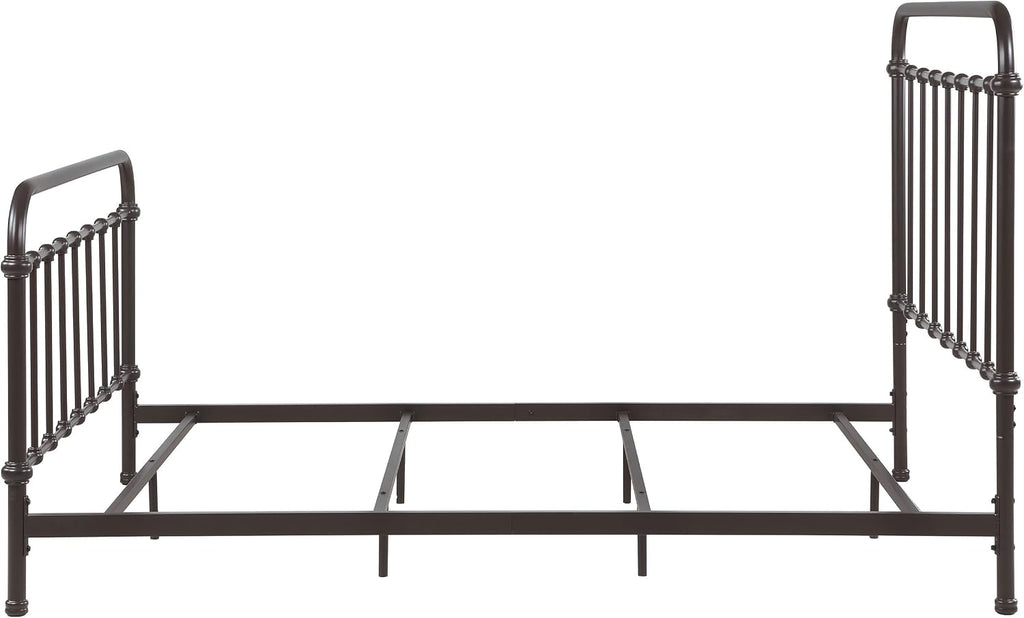 Coaster Home Furnishings Livingston Transitional Wood Queen Size Open Frame Bed Frame 52-inch Headboard Dark Bronze 300399Q
