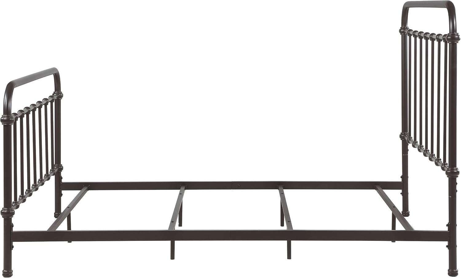 Coaster Home Furnishings Livingston Transitional Wood California King Size Open Frame Bed Frame 52-inch Headboard Dark Bronze 300399KW