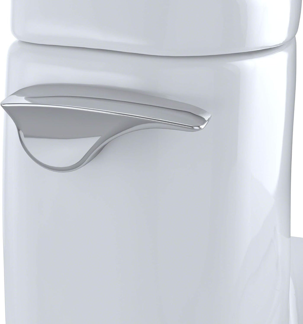TOTO® WASHLET+® Carlyle® II 1G® One-Piece Elongated 1.0 GPF Toilet and WASHLET+® C2 Bidet Seat, Cotton White - MW6143074CUFG#01