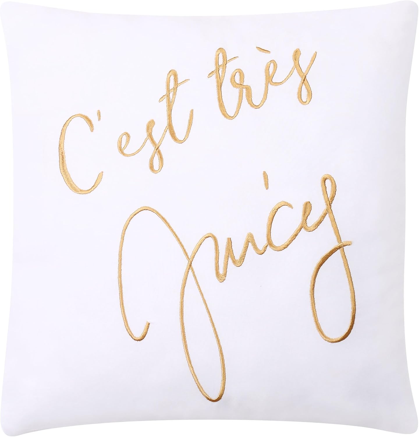 Juicy Couture Cabana Stripe Reversible Bedding Set - Queen/Full Size - Dogwood Pink/White Stripe Print – 6 Piece Set – Includes 1 90' x 90' Comforter, 3 Decorative Pillows, 2 Shams