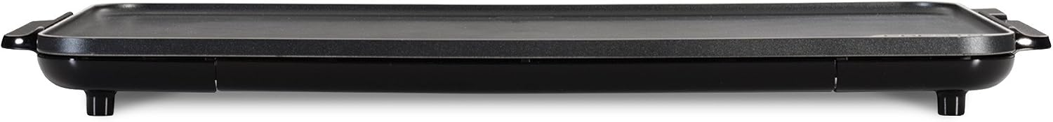 Presto 07072 Slimline Griddle (Black, 22') and Presto 06858 Slimline Skillet with Glass Cover (Electric, 16 Inch, Black)
