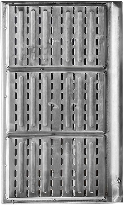 HEAVY DUTY 36' x 20' Stainless Steel Flat Top TRIPLE Griddle Plancha Extra Rib Double Bottom