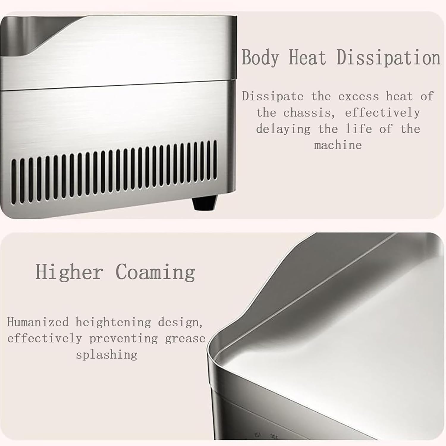 13.7' Electric Griddle, Commercial Electric Countertop Griddle Grill, Non-Stick Stainless Steel Flat Top Grills for Kitchen Restaurant Indoor with Adjustable Temperature Control 2000W 220V