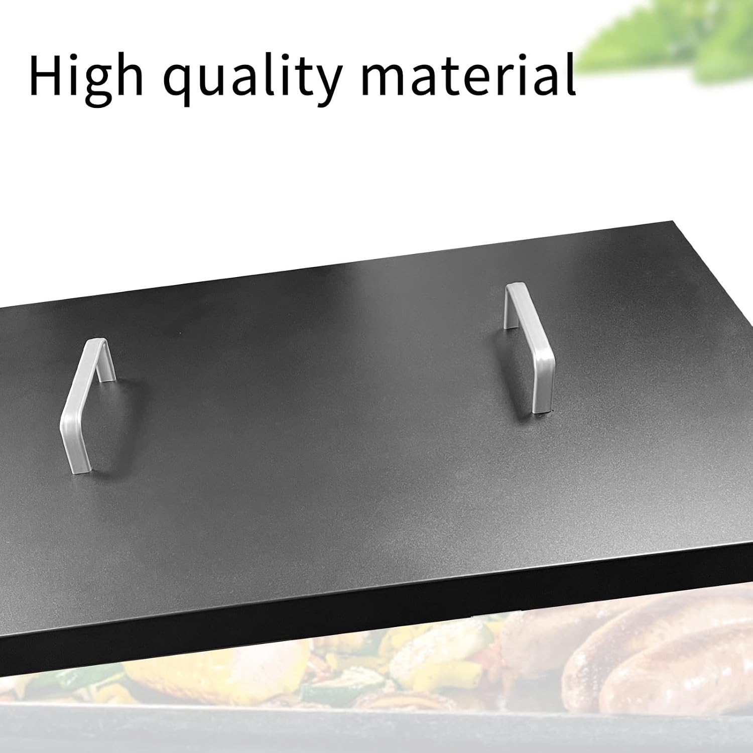Griddle Lid Hard Cover with Handle for Blackstone 36 Inch, Durable Waterproof Flat Top Lid with Hanging Hooks Fits 36' Front or Rear Grease Griddle Black Stone Grill Cover Outdoor BBQ Accessories