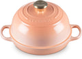 Le Creuset Enameled Cast Iron Signature Round Bread Oven, 9.5 inch, Peche