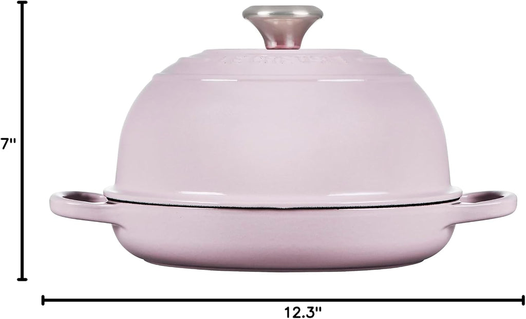 Le Creuset Enameled Cast Iron Signature Round Bread Oven, 9.5 inch, Shallot