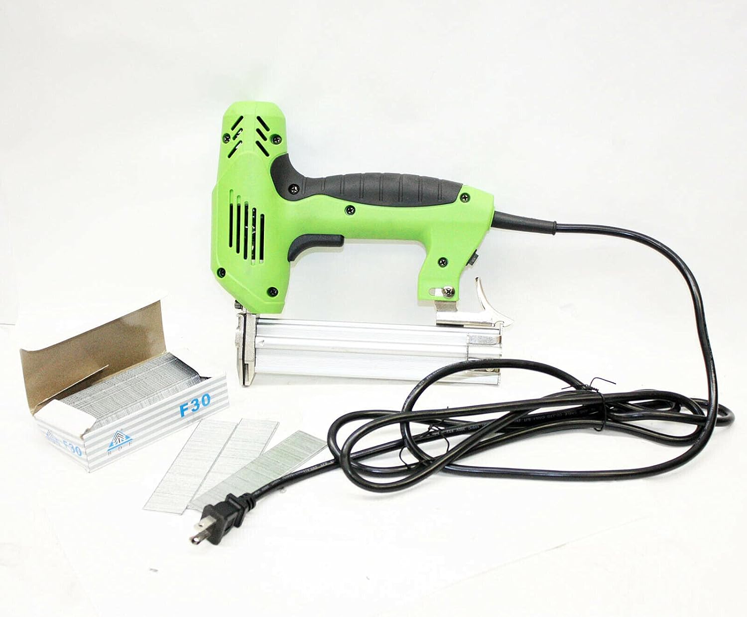 1800W Electric Brad Nailer Stapler Crown Gun Woodworking Framing Pinless Nail NEW,Jikkolumlukka