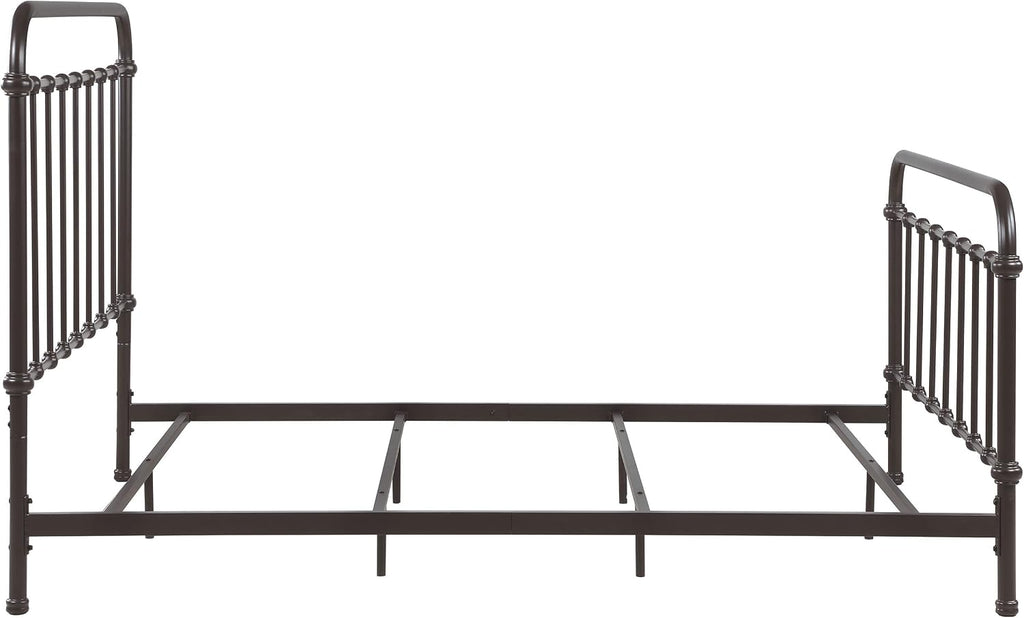Coaster Home Furnishings Livingston Transitional Wood Queen Size Open Frame Bed Frame 52-inch Headboard Dark Bronze 300399Q