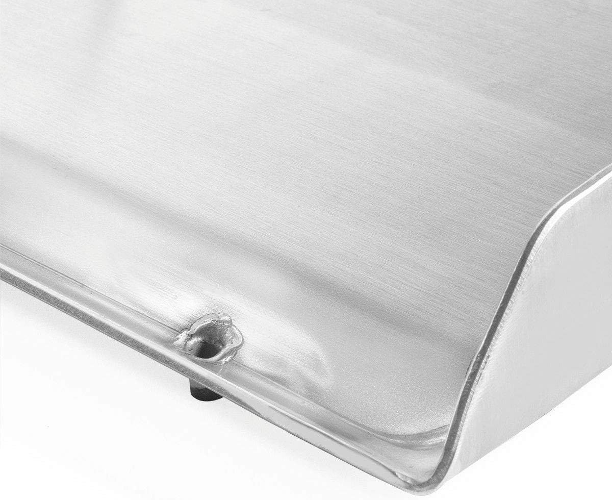 SINGLE STOVE Stainless Steel Flat Top Griddle Grill Plancha 18-1/2' x 18-1/2'
