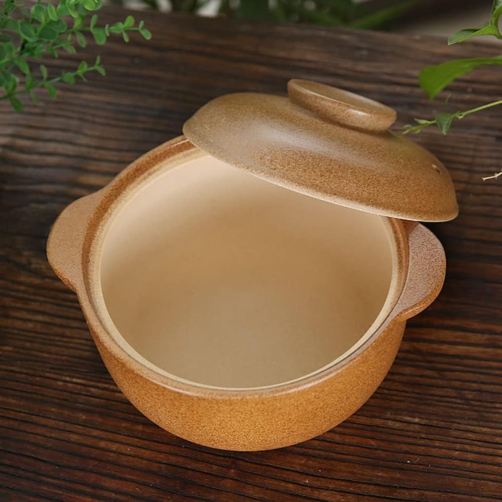 Pots Set Pot Casserole Pot Soup Pot Kitchen Ceramic Soup Cooking Pot Stove Stew Pot Household Cookware Ceramic Stew Pot Ceramic Braiser Pan Ceramic Bibimbap Pot