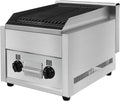 Heavy Duty Commercial Countertop Gas Grill,Stainless Steel Commercial Countertop Griddle Flat Top Grill,BBQ Grill with Adjustable Temperature Control