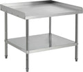 GarveeTech Stainless Steel Grill Stand Table - 36x30x30 Inches, 660 LBS Heavy-Duty Capacity, NSF Certified, with 2' Edge Baffle for Home, Commercial Restaurant Kitchen, Hotel