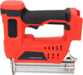 Cordless Brad Nailer Battery Powered 2 In 1 Multifunctional Electric Nail Gun With Storage Box For Woodworking Upholstery Installation Handcraft Projects PVC Aluminum Alloy