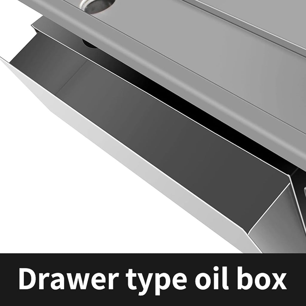 28.7' Commercial Electric Griddle, Electric Countertop Flat Top Griddle 220V 4400W Half Grooved/Flat
