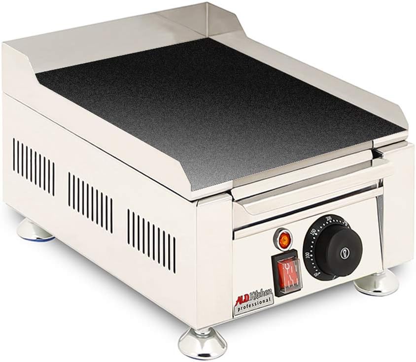 ALDKitchen Flat Top Griddle | Electric Griddle Grill (Small (Nonstick))