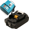 3.0Ah Compatible with Makita 18V Battery and Charger 01 Replacement Tools (Real Capacity Label) BDF452 BL1815N BL1820B BL1830B BL1840B BL1850B BL1860B Drill Battery