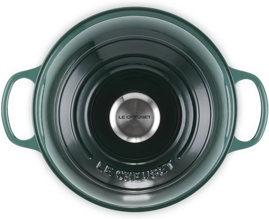 Le Creuset Enameled Cast Iron Signature Round Bread Oven, 9.5 inch, Artichaut