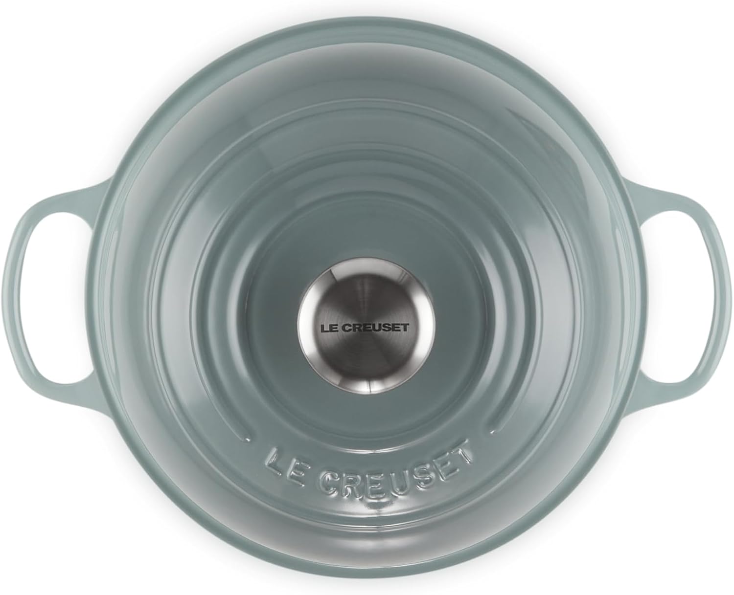 Le Creuset Enameled Cast Iron Signature Round Bread Oven, 9.5 inch, Sea Salt