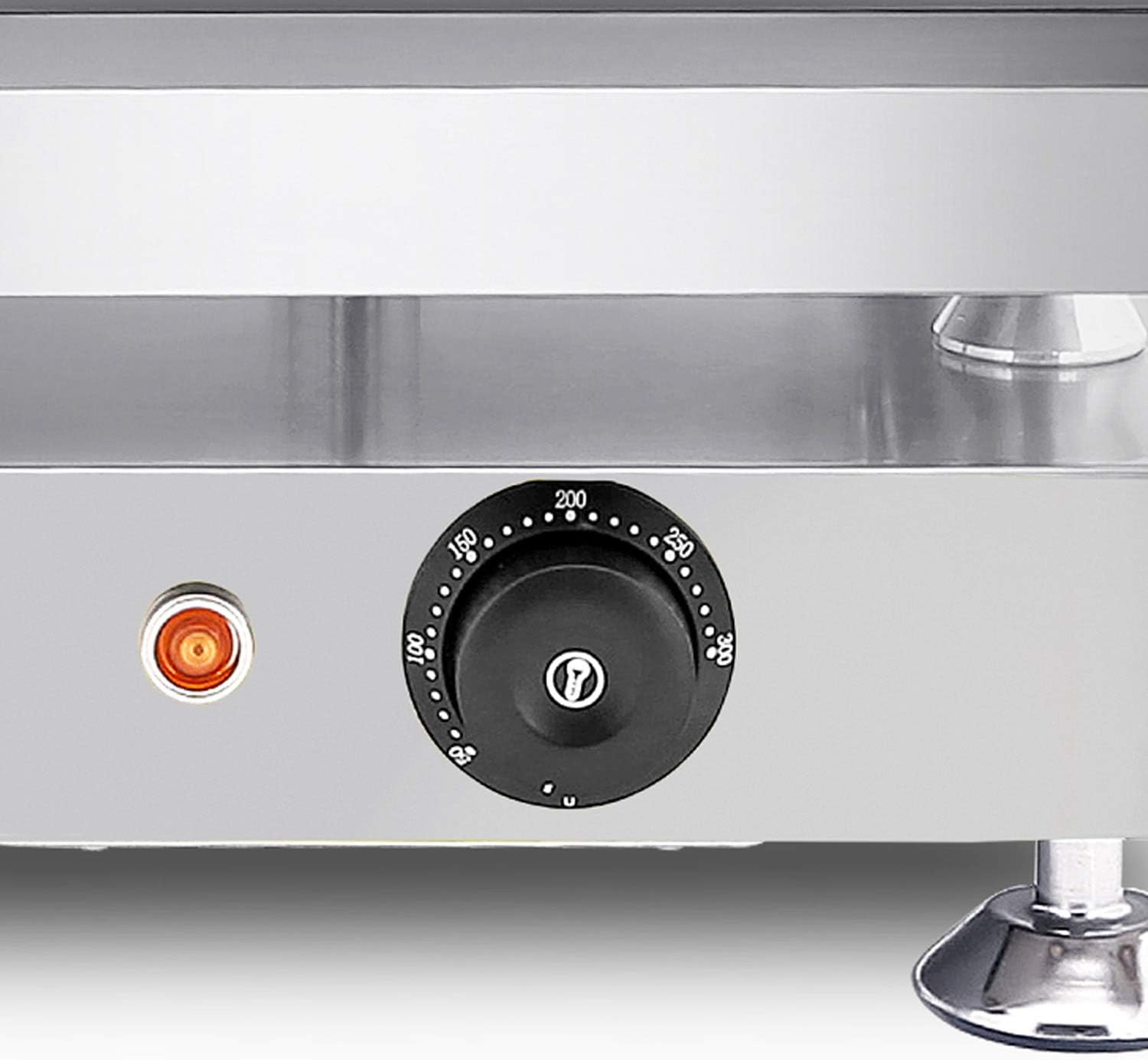 ALDKitchen Flat Top Griddle | Teppanyaki Grill | Single, Dual or Triple Thermostat | Commercial Use | 110V (Large)
