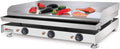 ALDKitchen Flat Top Griddle | Teppanyaki Grill | Single, Dual or Triple Thermostat | Commercial Use | 110V (Large)
