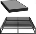 Superay Full Box Spring, 10 inch Box Spring for Full Bed, Heavy Duty Metal Bed Frame with Fabric Cover, 3000lbs Max Weight Capacity Bed Base Mattress Foundation, Easy Assembly, Noise Free, Black