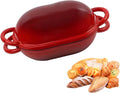 Round Cast Iron Bread Pan With Lid For Sourdough Baking Slow Roasting Enameled Coated Dutch Oven For Baking Heat Retention Cast Iron Braiser