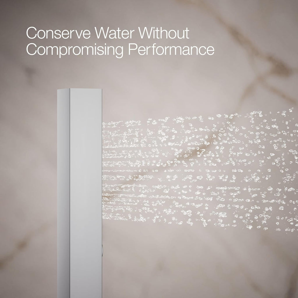 Kohler 21336-CP Shift®+ Square two-function handshower, 2.5 gpm, Polished Chrome