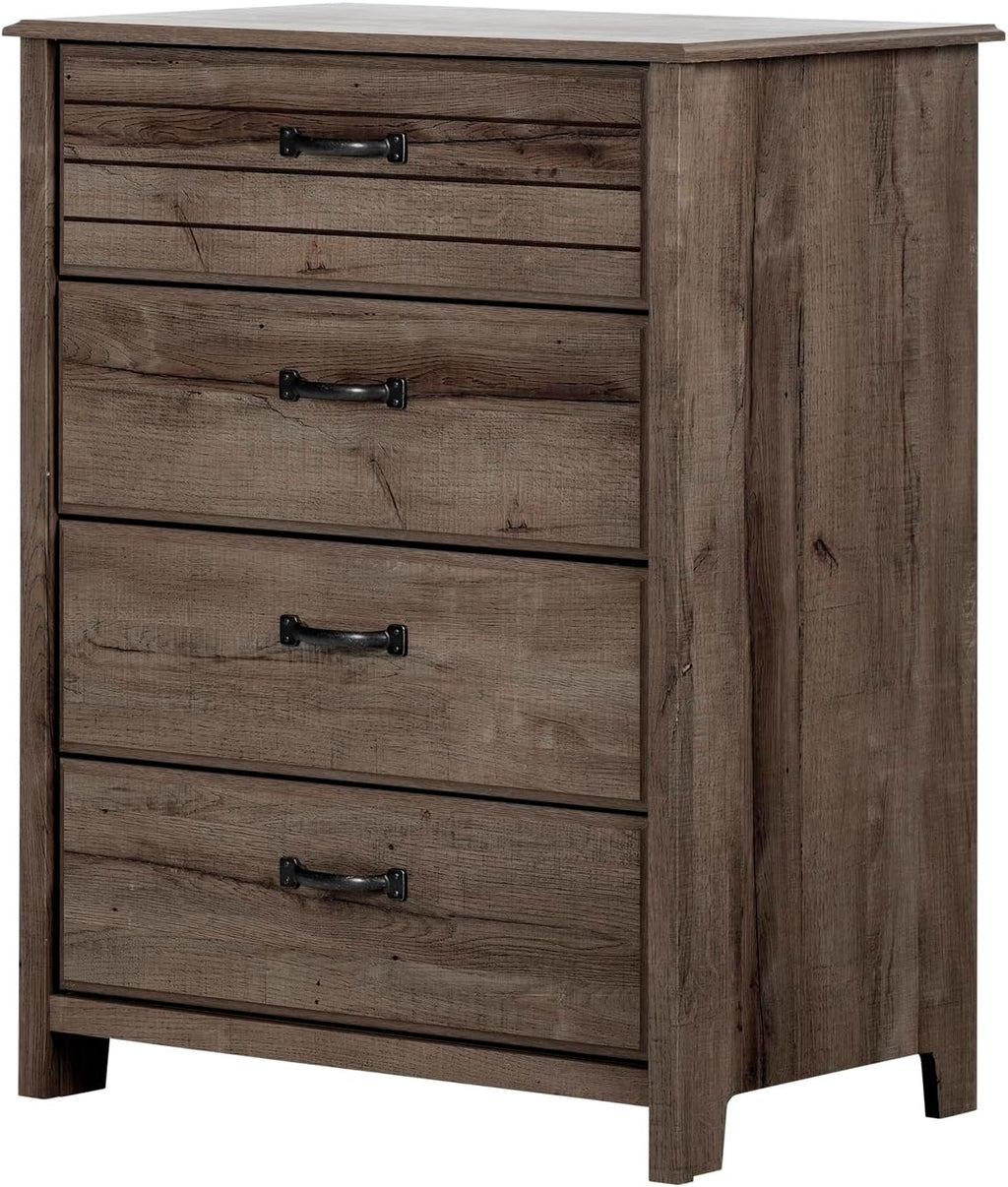 South Shore Ulysses Mates Bed with 3 Drawers, Full 54-inch, Blueberry