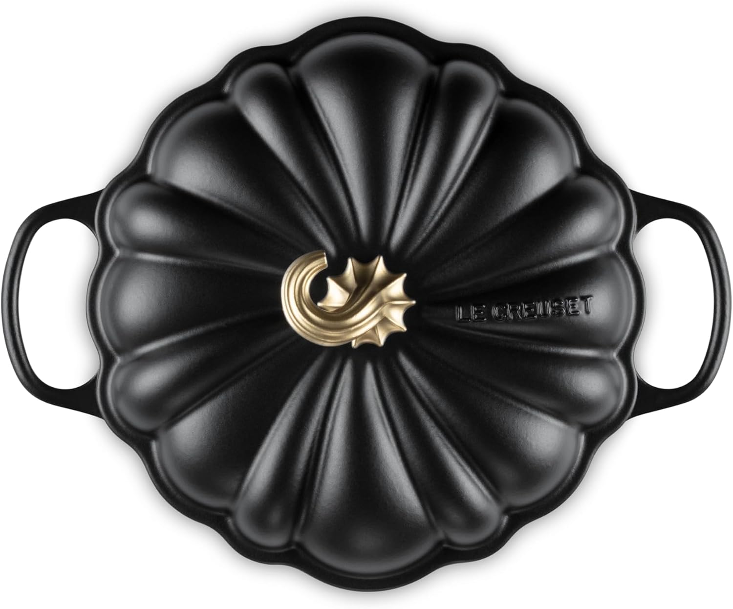 Le Creuset Enameled Cast Iron Signature Pumpkin Braiser, 2.75 qt., Licorice