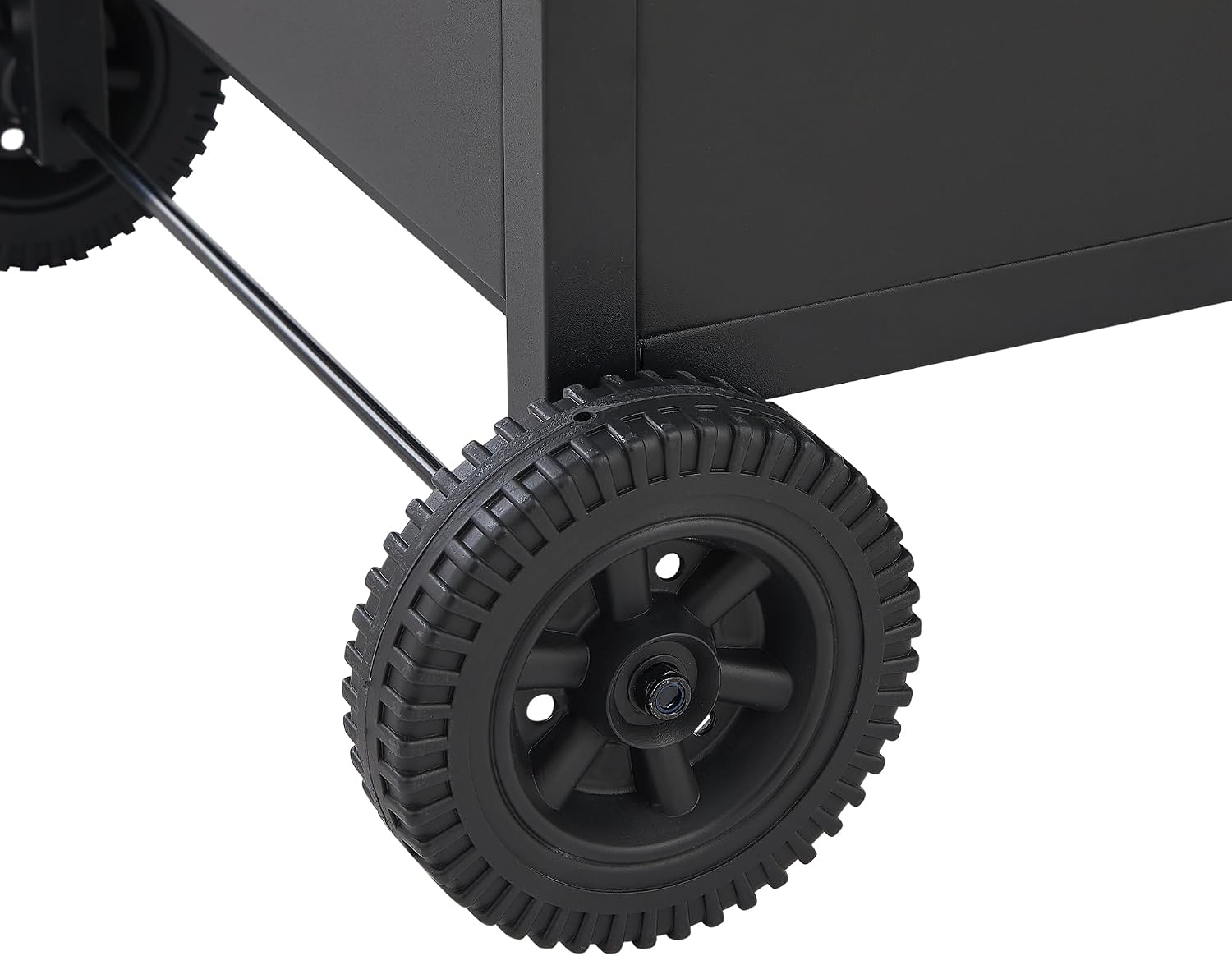 Black 6 Burner Propane Gas BBQ Grill with Side Burner, 72000 BTU Output Stainless Steel Barbecue Grill with Cast Iron Grates and Side Tables for Outdoor Cooking Patio Backyard (6+1 Cast Iron Grate)