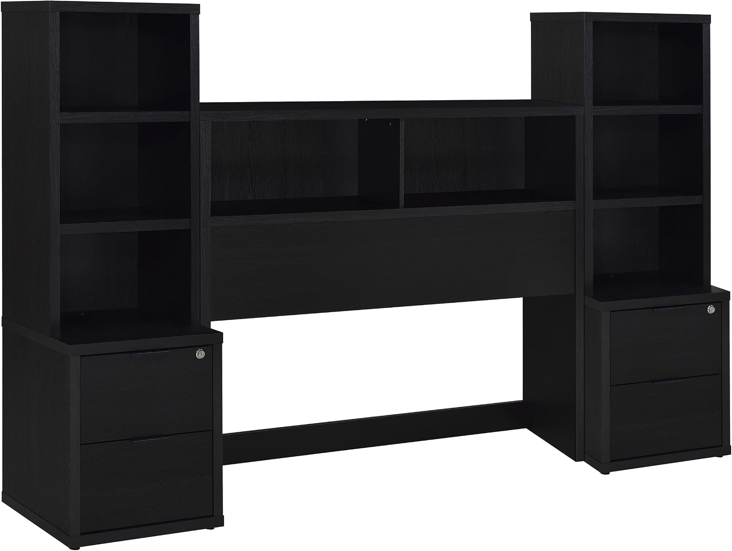 Coaster Home Furnishings Westpark 3-Piece Full Bedroom Set Bookcase Headboard Black 315851F-SET