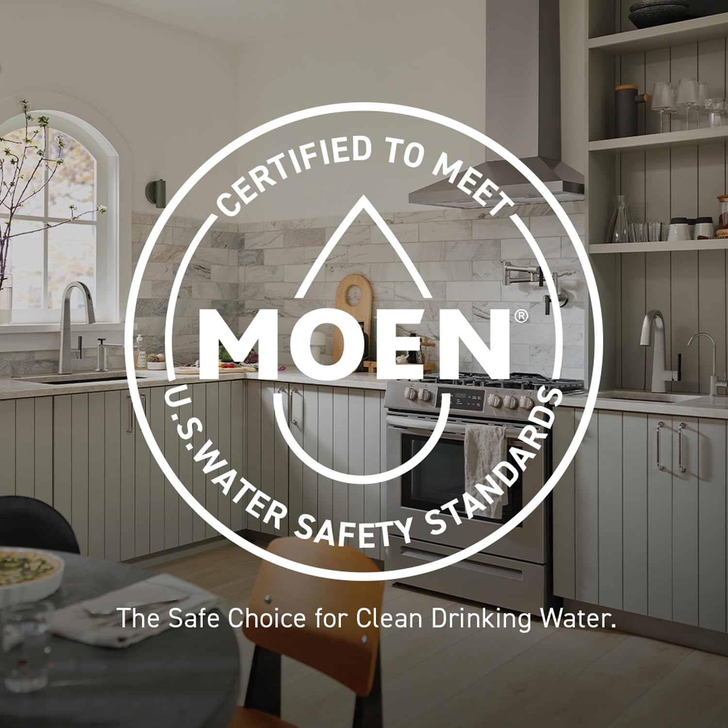 Moen Align Matte Black One-Handle Modern Bathroom Faucet with Drain Assembly and Optional Deckplate, 6190BL
