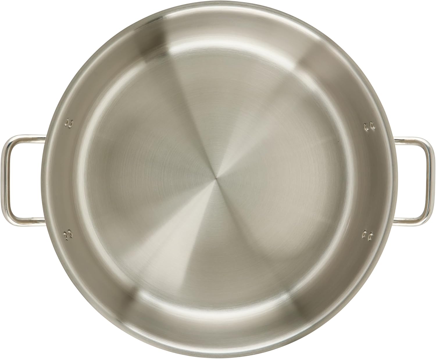 Winco Commercial-Grade Stainless Steel Brazier with Lid, 20 Quart