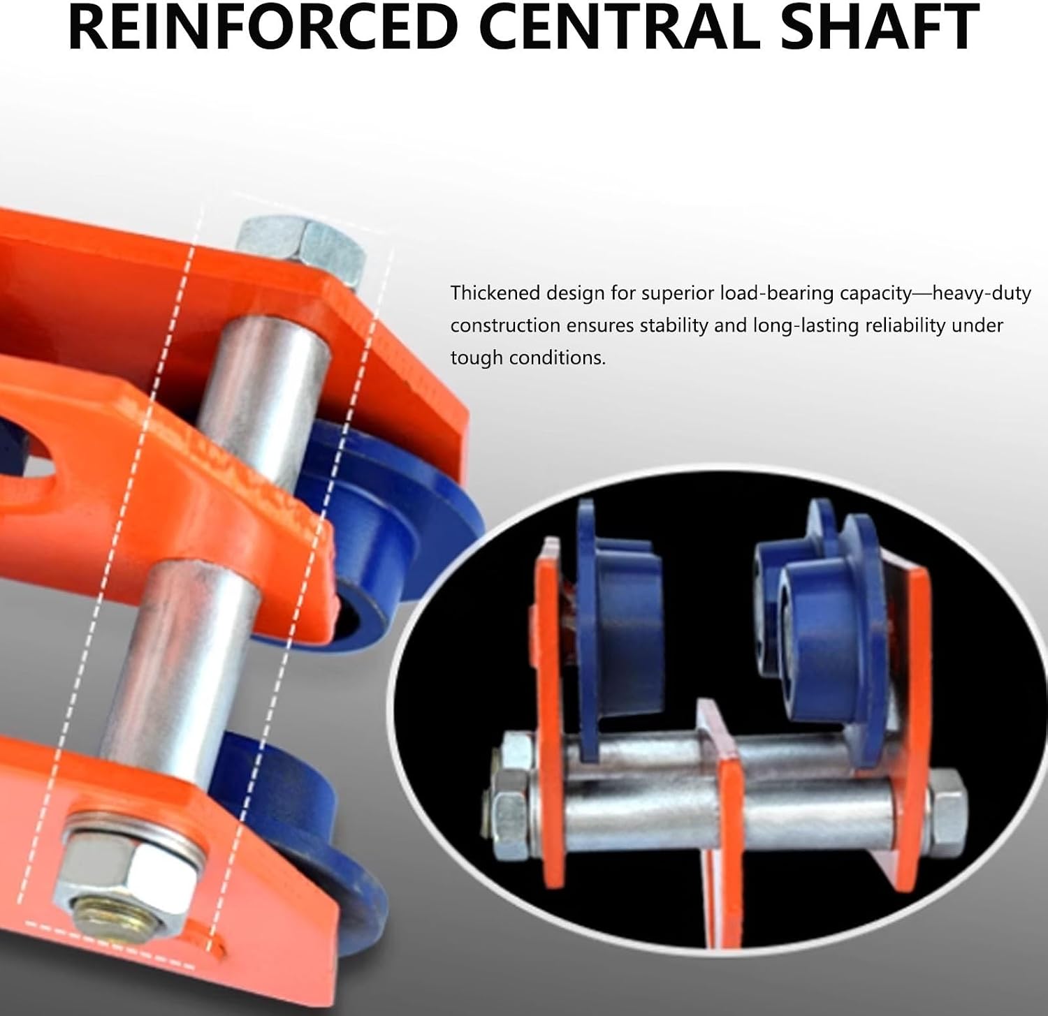 1-3 Tons | 2200-6600 Lb Capacity,manual Hand Truck,steel Push Beam Hand Truck,adjustable Flange Width 2.7 Inches - 5.5 Inches,suitable For Garages,warehouses,construction Sites(3ton/6600lbs)