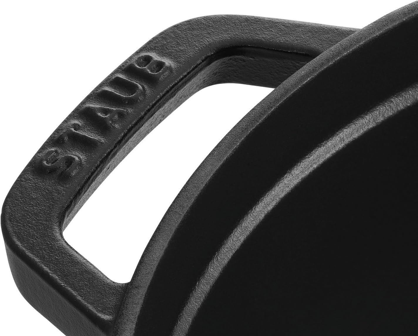 Staub La Cocotte Round 40509-480 'Pico Cocotte Round, Black, 6.3 inches (16 cm), Small, Two-Handed, Casting, Enameled Pot, Waterless Cooking, Induction Compatible