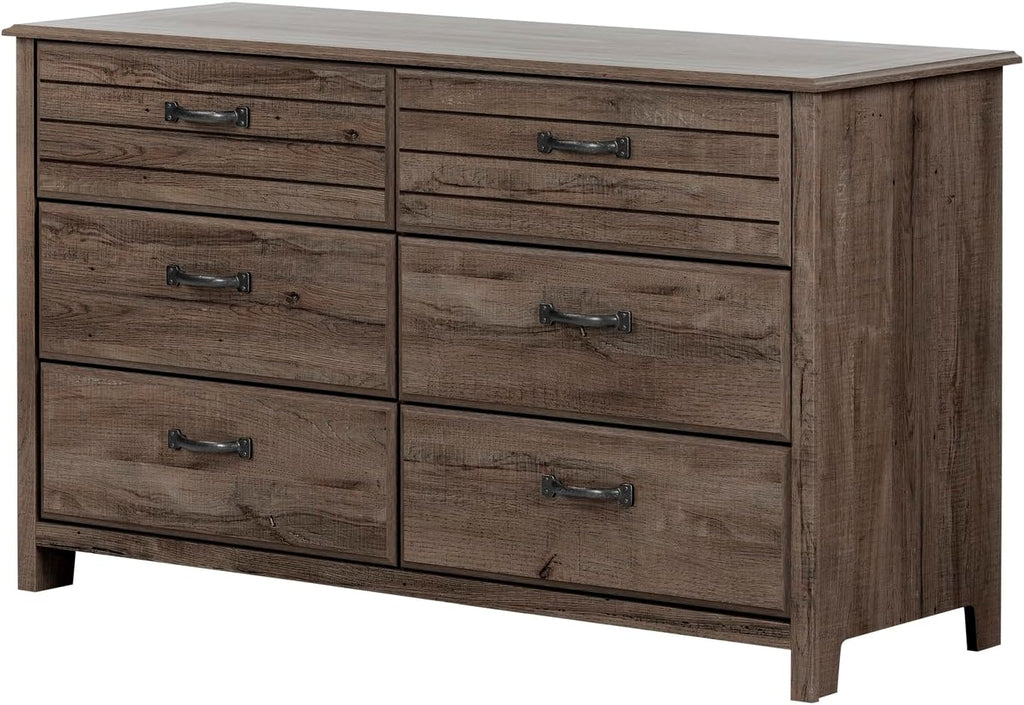 South Shore Ulysses Mates Bed with 3 Drawers, Full 54-inch, Blueberry