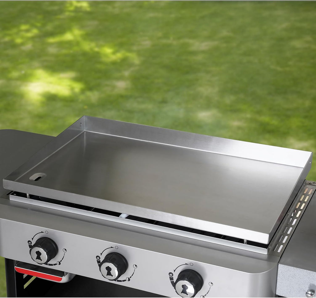 Stanbroil Flat Top Griddle for Weber 28' 3 Burner Gas Griddle 43310201/1501005, Stainless Steel